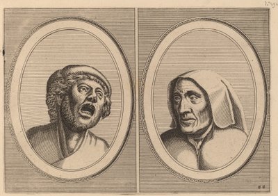 「ヴェルトのハンスジェ・シン」と「ブラウウェ・エーヒト」 作： Johannes and Lucas van Doetechum after Pieter Bruegel the Elder