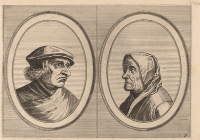 「ヨリス・イセグリム」と「カスティゲ・ヨプジェ」 作： Johannes and Lucas van Doetechum after Pieter Bruegel the Elder