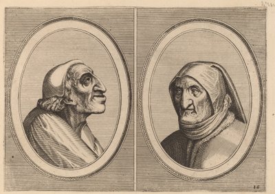 「Pater Muylaert」と「Mater Bille-bloots」 作： Johannes and Lucas van Doetechum after Pieter Bruegel the Elder