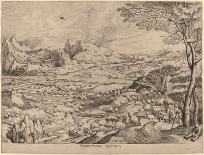 素朴な懸念 作： Johannes and Lucas van Doetechum after Pieter Bruegel the Elder