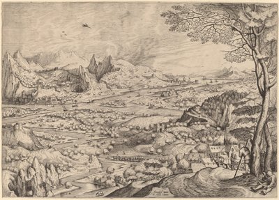 素朴な懸念 作： Johannes and Lucas van Doetechum after Pieter Bruegel the Elder