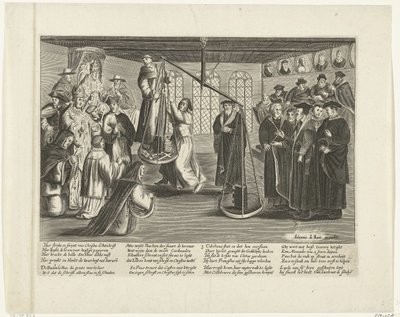 聖書の重さ、1660 作： Johannes de Ram