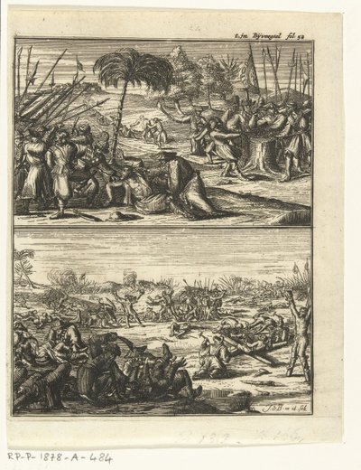 ヨーロッパ人が中国人に拷問され殺される 作： Johannes van Baden