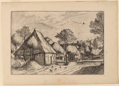 井戸のある農場 作： Johannes van Doetechum, the Elder and Lucas