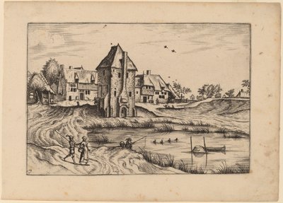 農場 作： Johannes van Doetechum, the Elder and Lucas