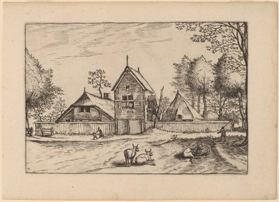 農場 作： Johannes van Doetechum, the Elder and Lucas