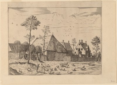 コテージ付き小屋 作： Johannes van Doetechum, the Elder and Lucas