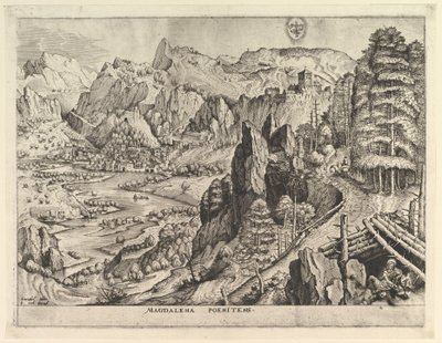 The Large Landscapes、ca. 1555-56。 作： Johannes van Doetecum I