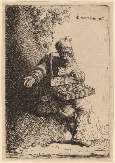 行商人 作： Johannes van Vliet