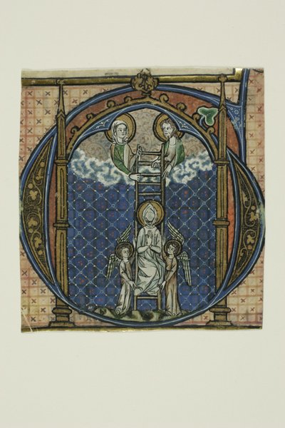 聖ドミニコの昇天、漸進的書式の頭文字 "G "に見る歴史的意義 作： Johannes von Valkenburg