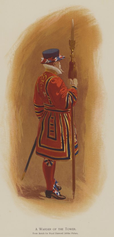 塔の魔術師（カラーリトグラフ 作： John (after) Charlton