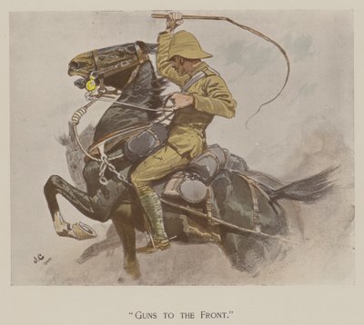 Guns to the Front（カラーリトグラフ 作： John (after) Charlton