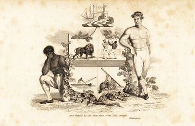 トム・クリッブ（1781-1848）の紋章 作： 