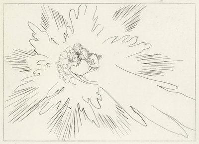 サン・ピエトロ、パラダイス、カント24 (エングレーヴィング) 作： John (after) Flaxman