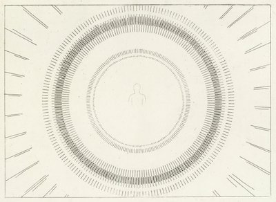 歓喜の光景、楽園、カント33（エングレーヴィング 作： John (after) Flaxman