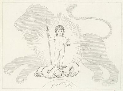 幼い救世主、パラダイス、カント16（エングレーヴィング 作： John (after) Flaxman