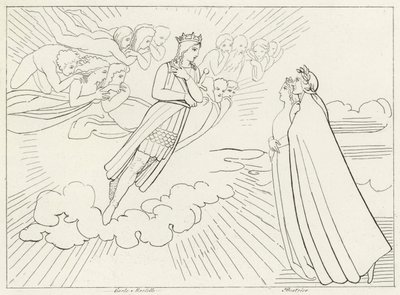 金星、楽園、カント8（エングレービング 作： John (after) Flaxman