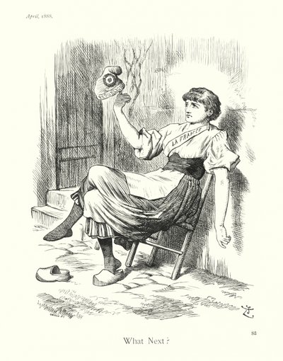 ジョン・テニエル漫画：次は何？ 作： John (after) Tenniel