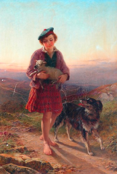 迷子羊、1863 作： John Adam P. Houston