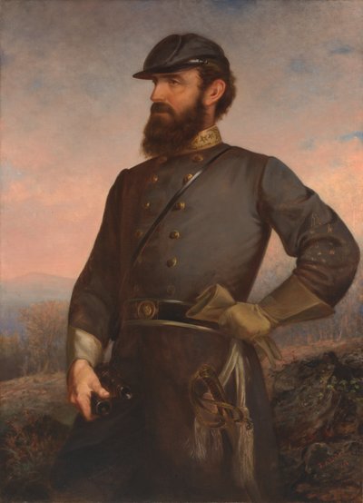トーマス・ジョナサン・ジャクソン、1876年 作： John Adams Elder