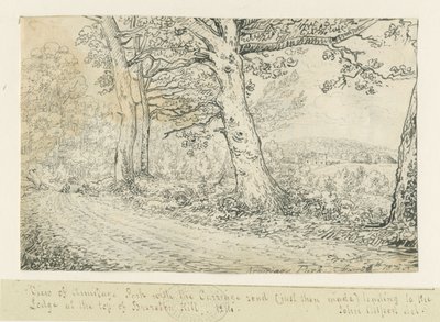 アーミテージパーク：ペン画、1814 作： John Allport