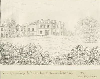 アーミテージパーク：ペン画、1814年 作： John Allport