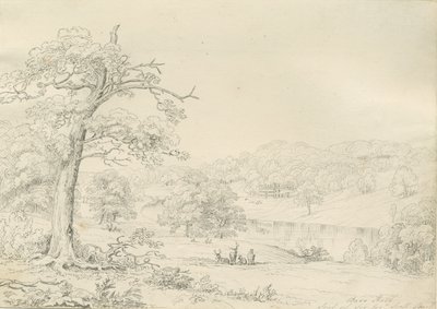 [素晴らしい]バーホール：ペン画、nd [1799-1854] 作： John Allport