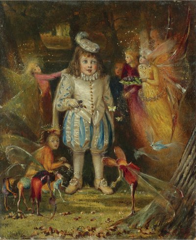 フェアリーランド、1887 作： John Anster Fitzgerald