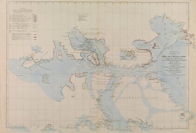 エレバスとテラー湾の拡大図 - ジョン・フランクリン卿の冬の宿舎 作： John Arrowsmith