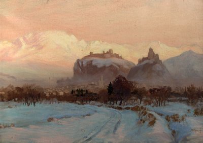 冬の情景 作： John Arthur Black