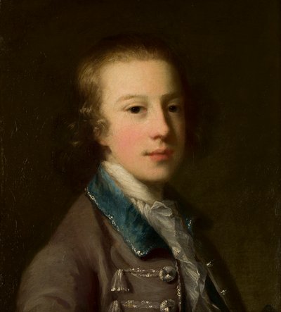 ジョージ・ビングの肖像、第4代トリントン子爵（1740-1812）少年時代、1750-87年頃（キャンバスに油彩） 作： John Astley