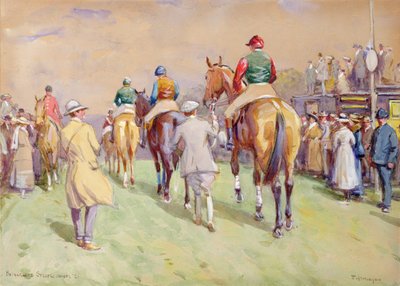 Hethersett Steeplechases、1921 作： John Atkinson