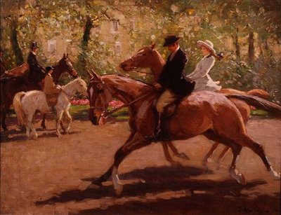 Riders in Rotten Row 作： John Atkinson