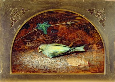 死んだリネット 作： John Atkinson Grimshaw