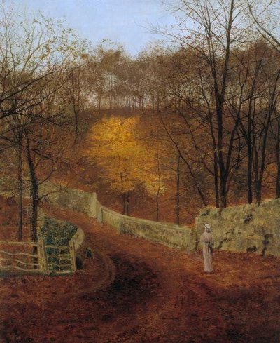 秋 作： John Atkinson Grimshaw
