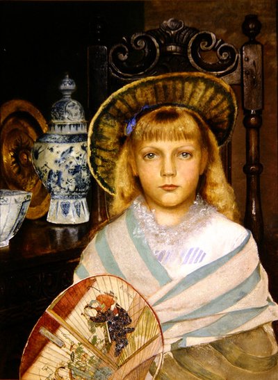 イーニッド（油彩・キャンバス） 作： John Atkinson Grimshaw