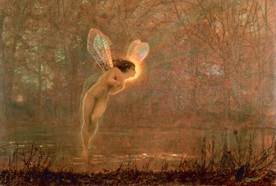 虹彩 作： John Atkinson Grimshaw
