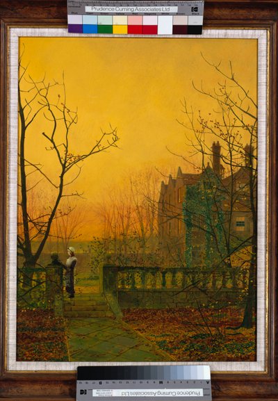 リーズKnostrop Hall 作： John Atkinson Grimshaw