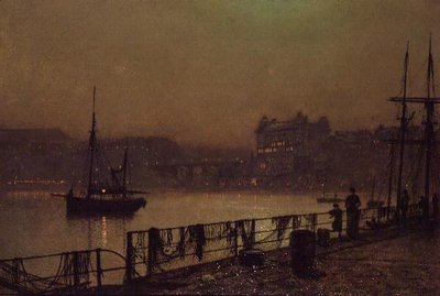 スカボロー 作： John Atkinson Grimshaw