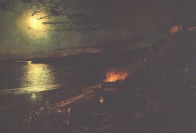 スカボローシック・トランジット グロリア・ムンディ 作： John Atkinson Grimshaw