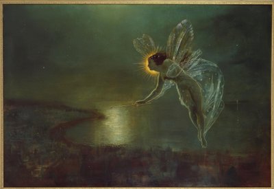 夜の精霊 作： John Atkinson Grimshaw