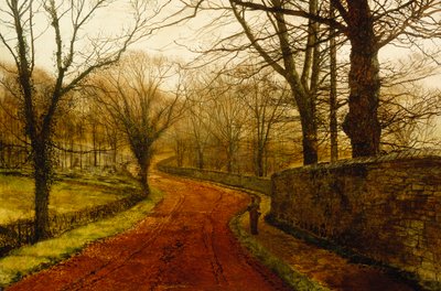 ステイプルトンパーク、ポンテフラクト、1877 作： John Atkinson Grimshaw