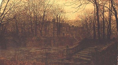The Moated Grange 作： John Atkinson Grimshaw
