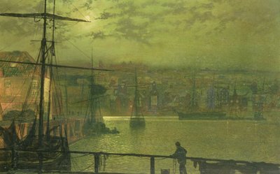 不明な画像 作： John Atkinson Grimshaw