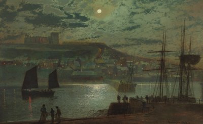Whitbyn satama 作： John Atkinson Grimshaw