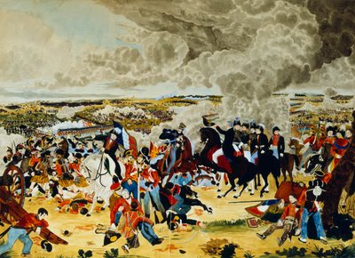 ワーテルローの戦い、1815 年 6 月 18 日、1888 年 作： John Atkinson II