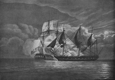 ファインチェイスアンドキャプチャー、c1800 作： John Augustus Atkinson