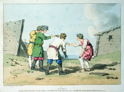 Svai Game、1803 作： John Augustus Atkinson