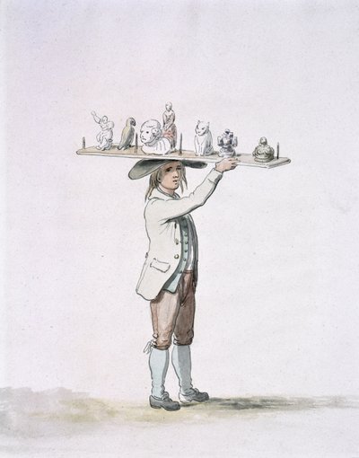 画像の売り手 作： John Augustus Atkinson