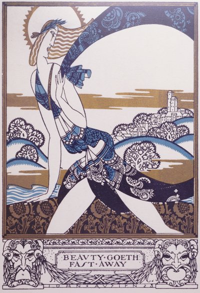 Chapman & Hall 発行の「Everyman」より「Beauty Goeth Fast Away」 作： John Austen
